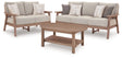 Grover Driftwood Beach outdoor loveseat head on