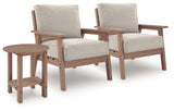 Grover Driftwood Beach outdoor lounge chair side angle