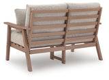 Grover Driftwood Beach outdoor sofa head on