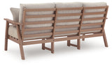 Grover Driftwood Beach coffee table front angle