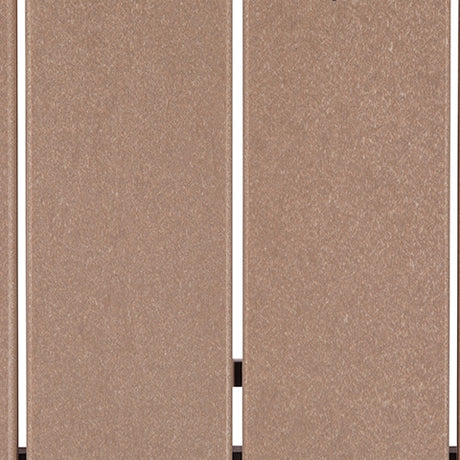Grover Beach Driftwood finish detail on outdoor lounge chair