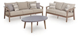 Harmony Headlands outdoor sofa - angled side view