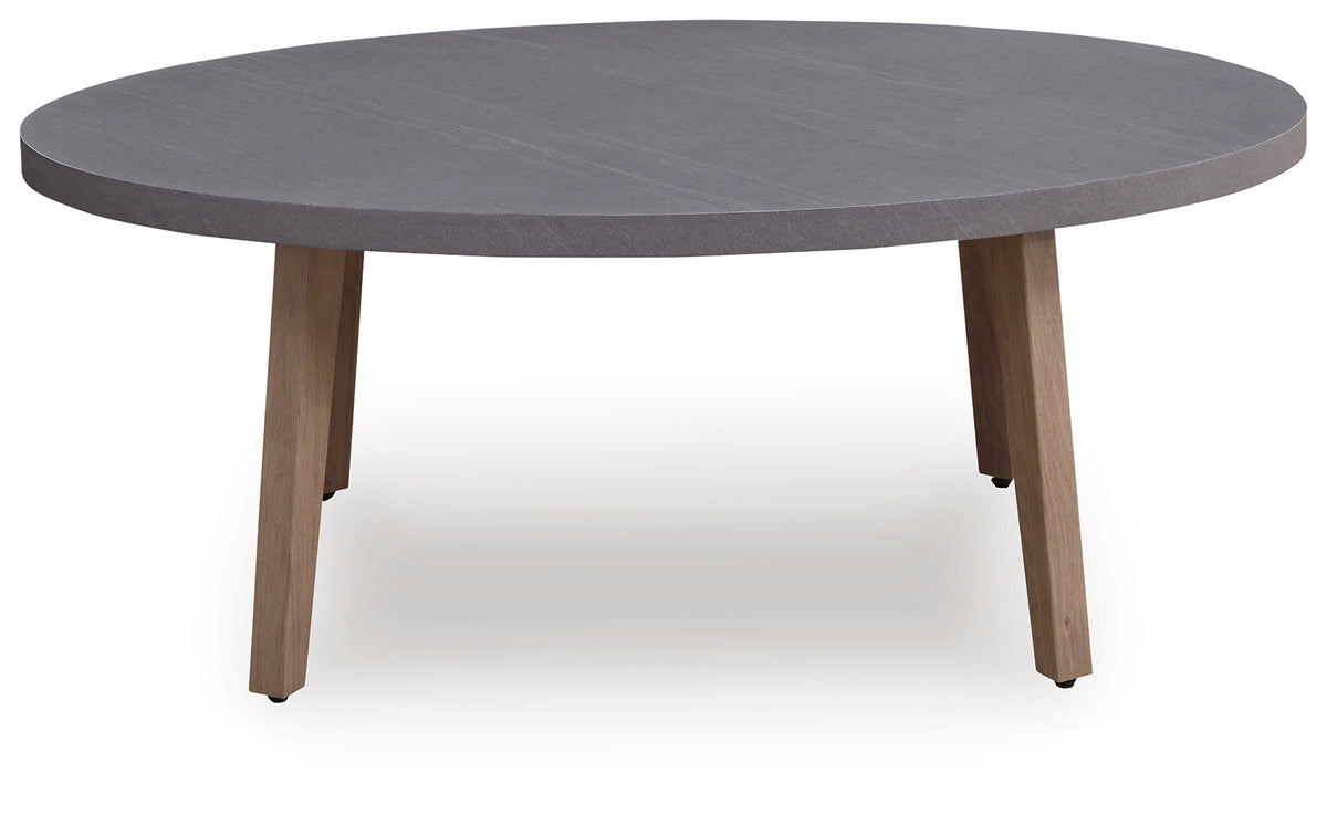 Harmony Headlands Outdoor Coffee Table head-on view