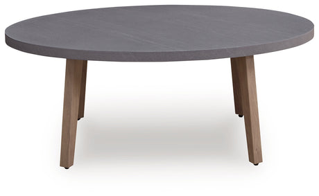 Harmony Headlands Outdoor Coffee Table head-on view