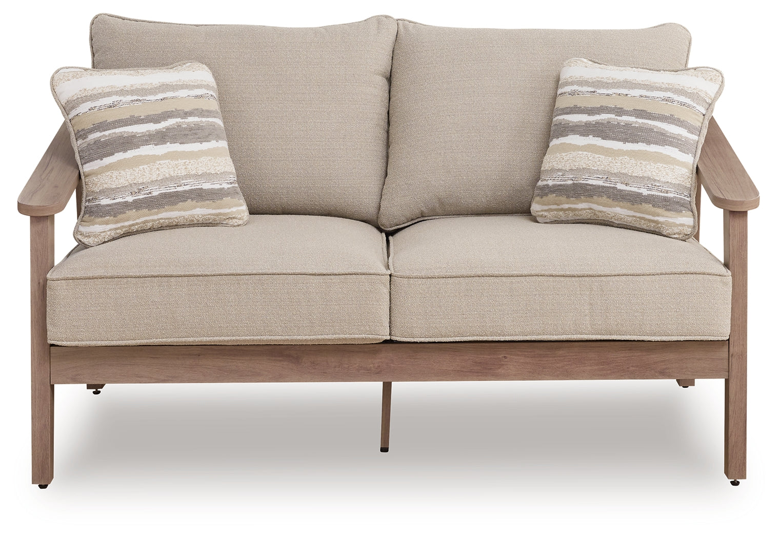 Harmony Headlands outdoor loveseat - head-on view