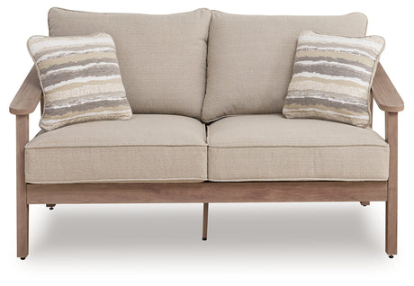 Harmony Headlands outdoor loveseat - head-on view