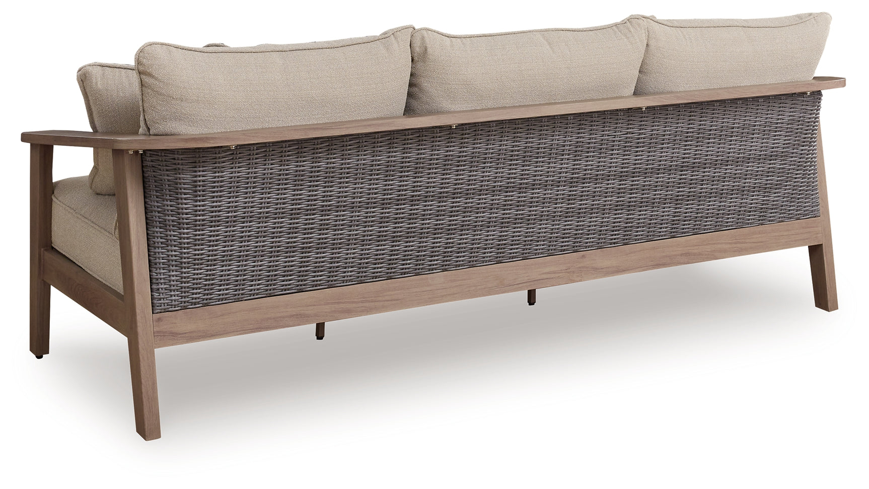 Set of Harmony outdoor sofa and lounge chairs - patio setup