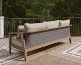 Assembly components and instructions for Harmony outdoor set