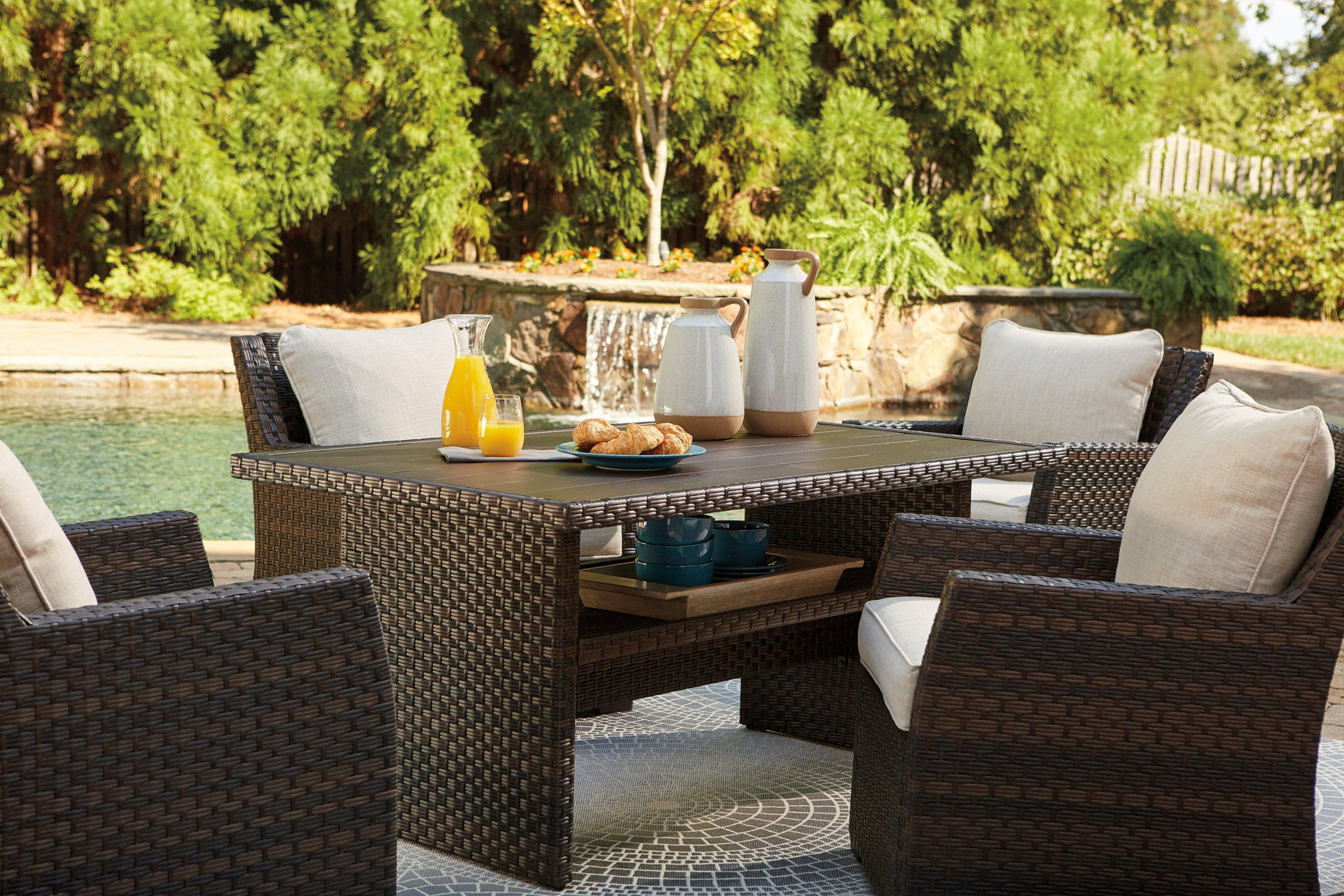 Easy Isle outdoor multi-use table top surface