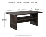 Easy Isle outdoor multi-use table top detail