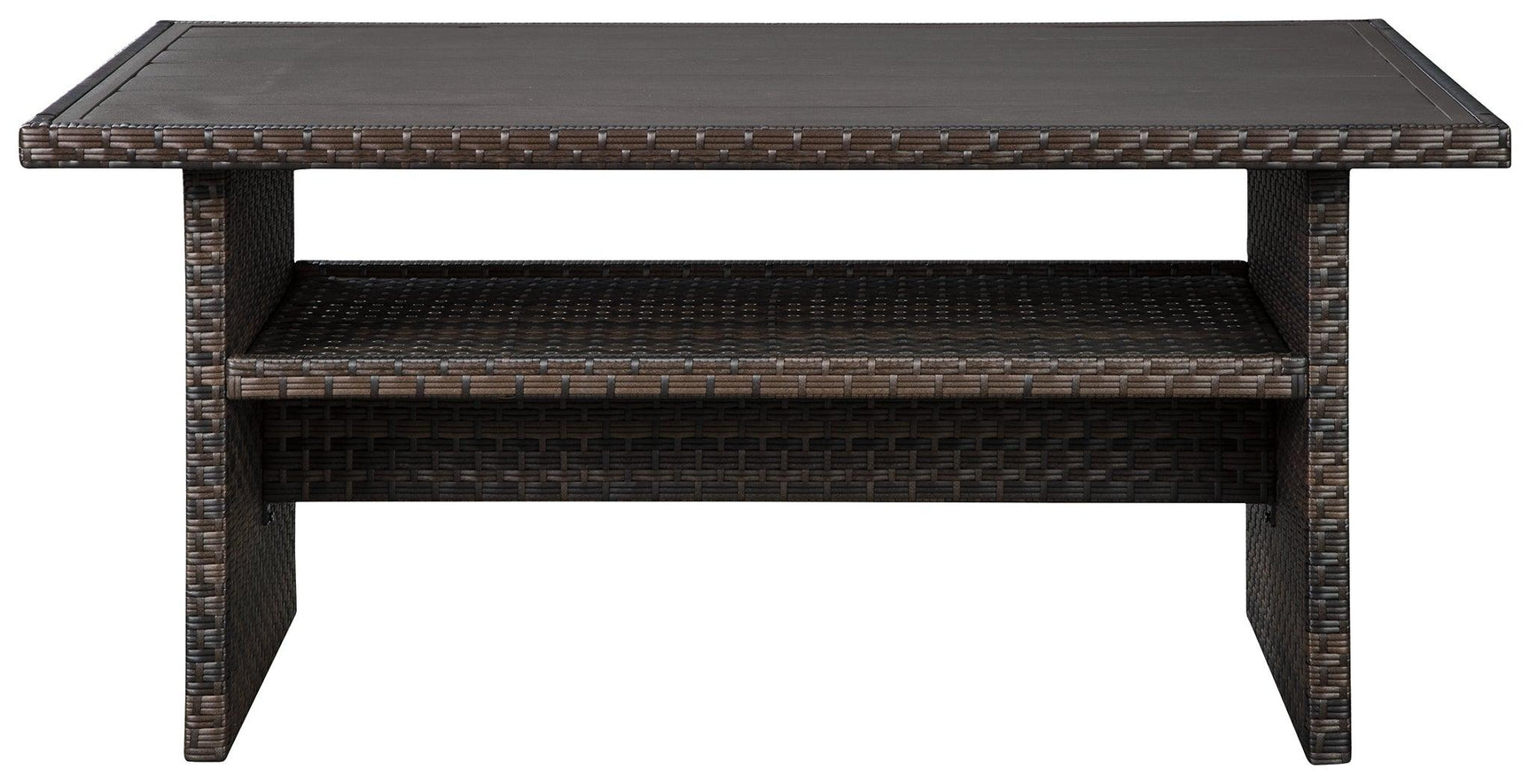 Easy Isle outdoor multi-use table side view