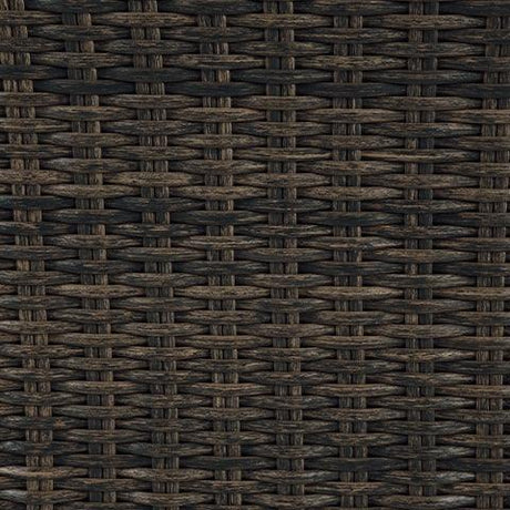 Brook Ranch Brown Outdoor Lounge Chair with Cushion - finish detail