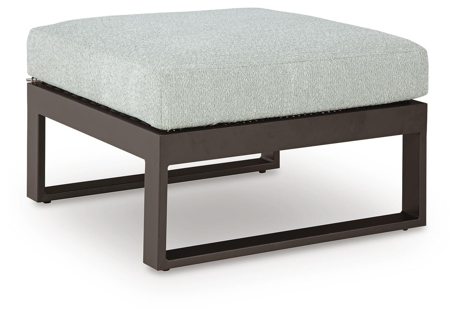 Beachloft Black/Gray 5-Piece Outdoor Sectional with Ottoman - image 4