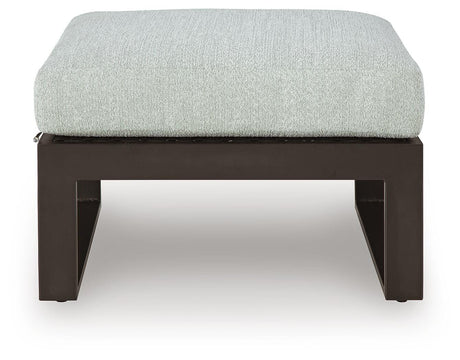 Beachloft Black/Gray 5-Piece Outdoor Sectional with Ottoman - image 5