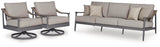 Lounge chair front view