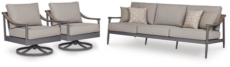 Lounge chair front view