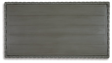 Elite Gray Park coffee table angle view