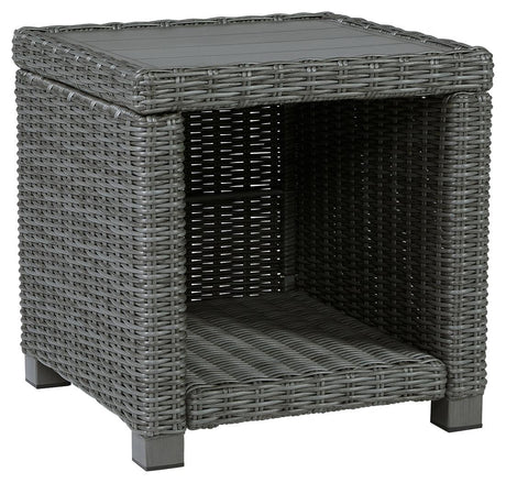 Elite Park Outdoor End Table head-on view