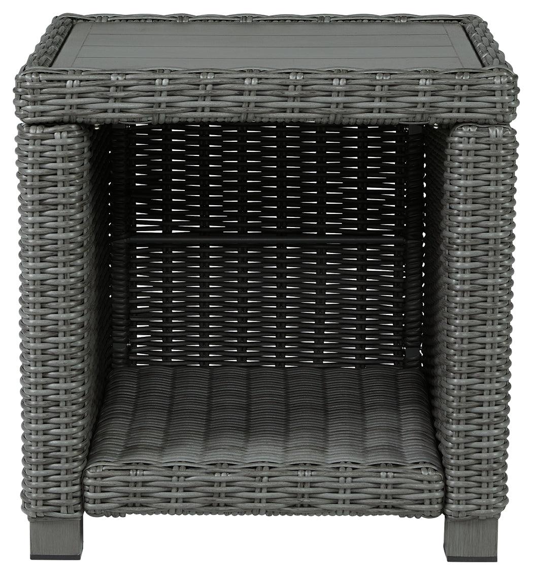 Elite Park Outdoor End Table side profile