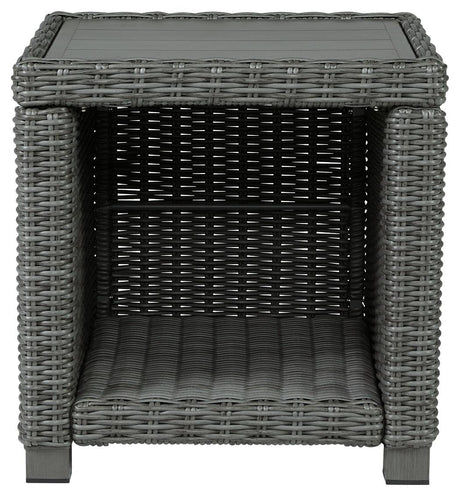 Elite Park Outdoor End Table side profile