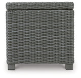 Set displayed on patio with outdoor furniture