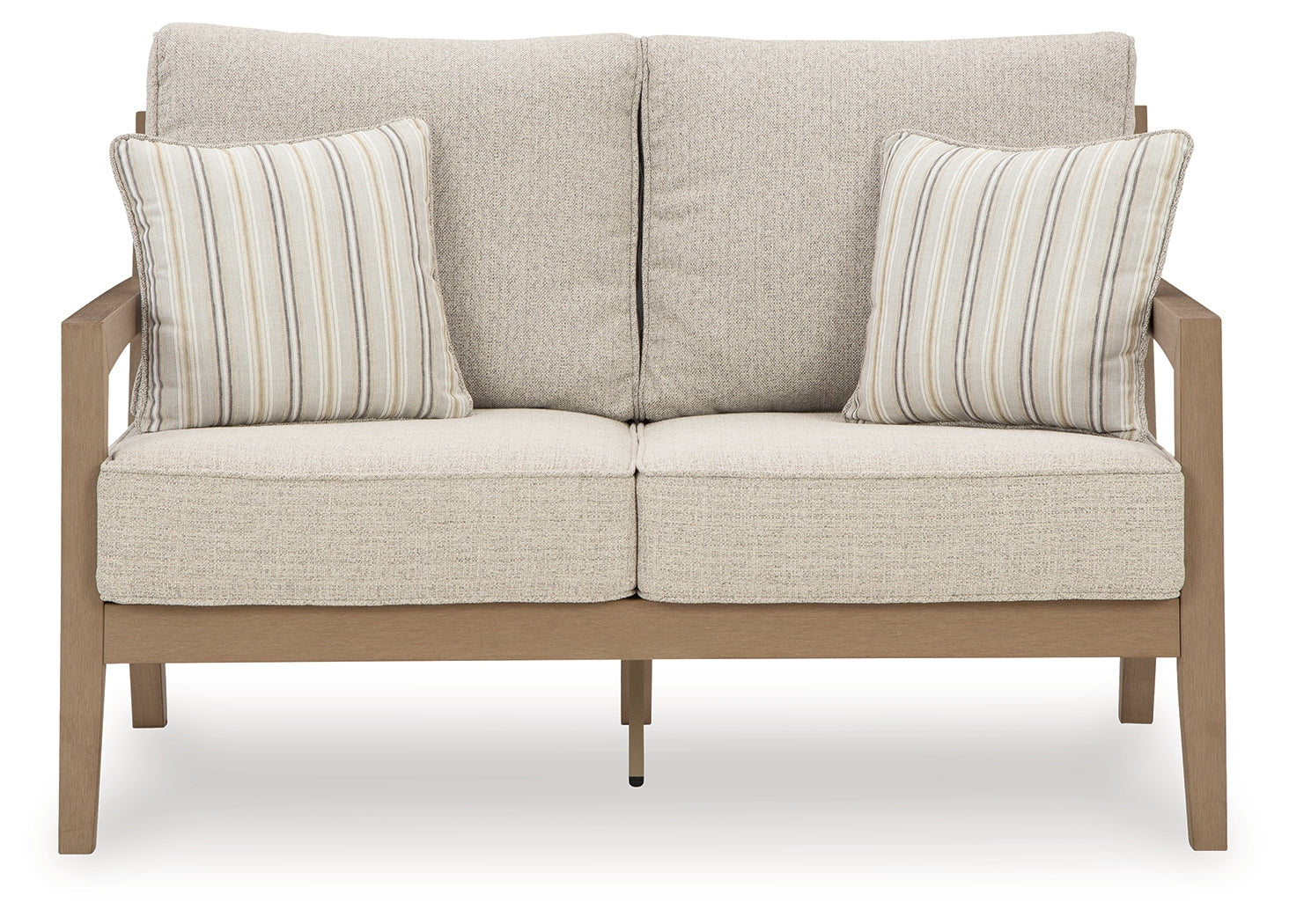 Side view of Hallow Driftwood Creek Outdoor Sofa