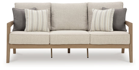 Hallow Driftwood Creek Outdoor Sofa and Loveseat set front view