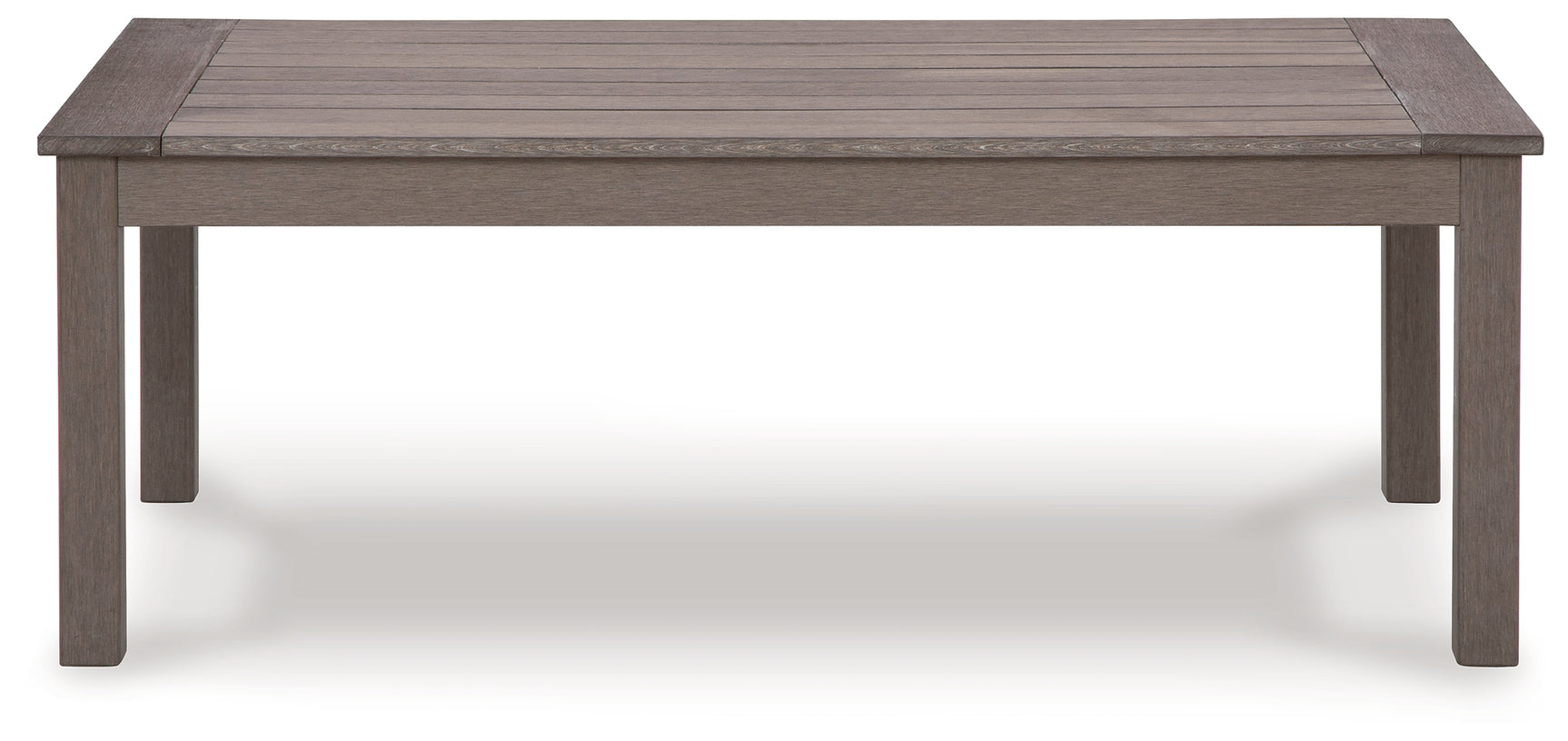 Closeup detail of Weatherwood material on sofa arm