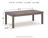 Dimension details of Hillside Barn outdoor loveseat and chairs set