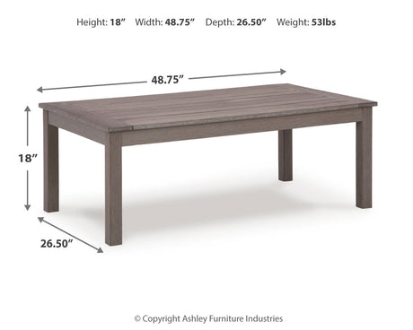 Dimension details of Hillside Barn outdoor loveseat and chairs set