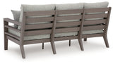 Hillside Gray/Brown Barn Outdoor Sofa and Loveseat
