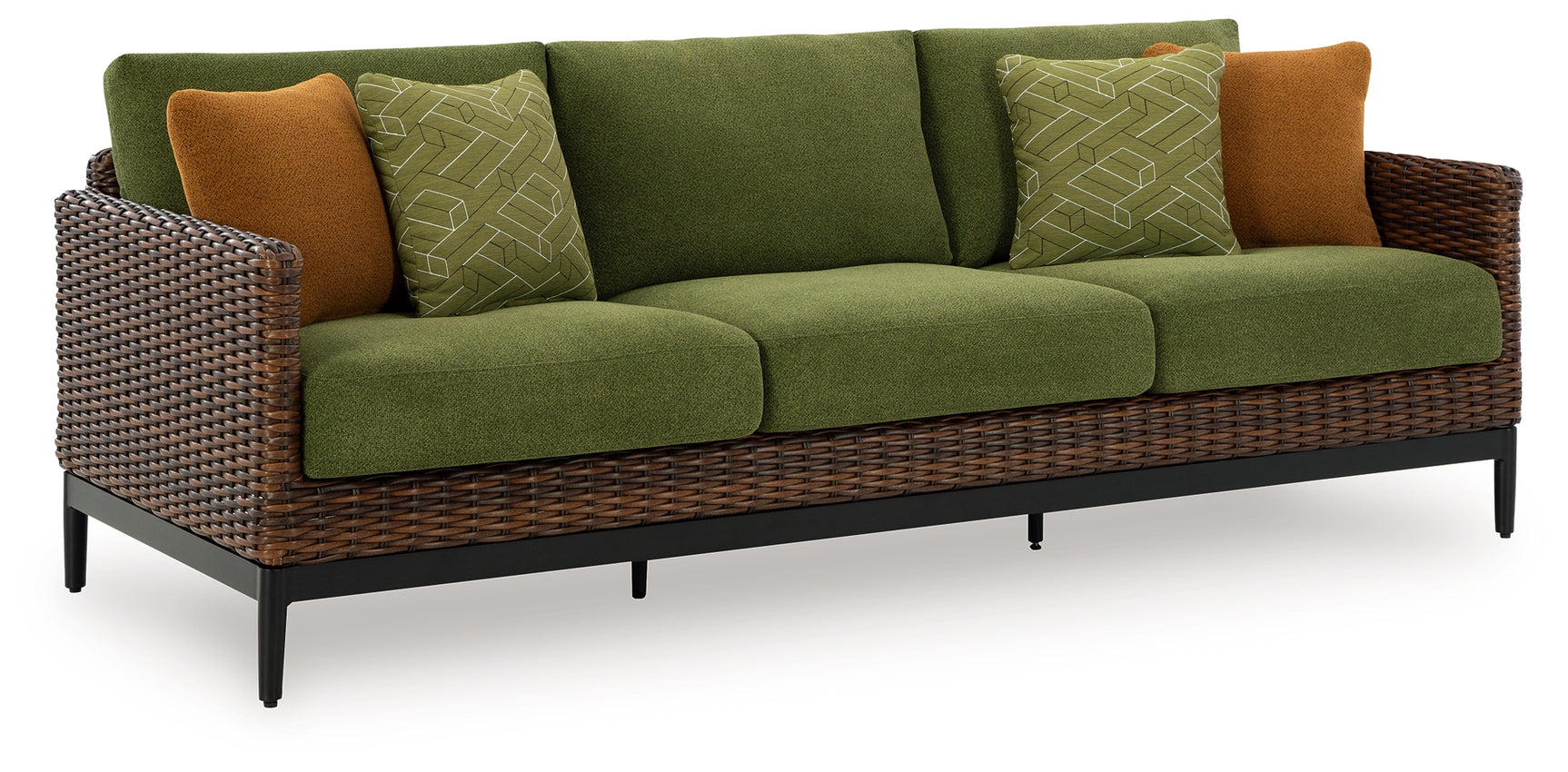 Wide angle with lounge set