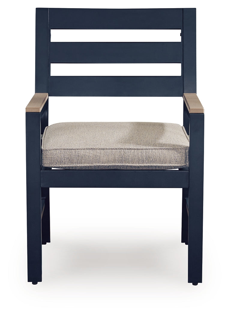 Dining table head-on angle