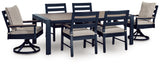 Angle showing chair seat and backrest design