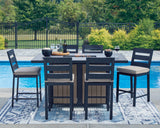 Mood lighting on Outdoor Fire Pit Table