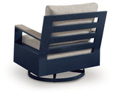 Back view of the outdoor sofa