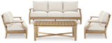 Left side angle of Carter outdoor sofa
