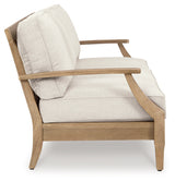 Carter Hall outdoor sofa back view