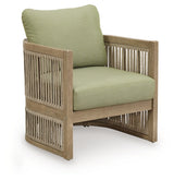 Serena outdoor sofa side view
