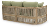 Serena outdoor sofa detail close-up