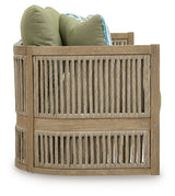 Serena outdoor chair back view