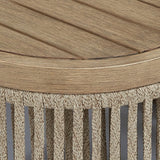 Serena Shores Beige Outdoor Coffee Table