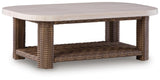 Side view of Dolan Creek Outdoor Coffee Table