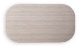 Top view of Dolan Creek Outdoor Coffee Table