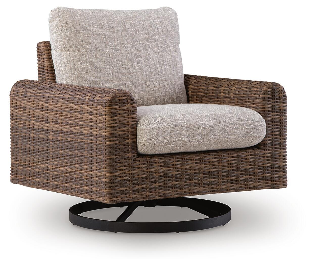 Dolan Creek swivel lounge chair head-on view