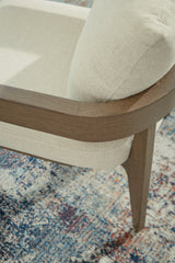 Serene Dark Brown Bay Outdoor Dining Table and 4 Cushioned Chairs