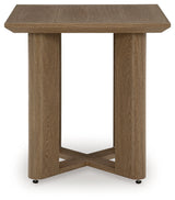 Serene Bay outdoor end table side view