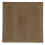 Serene Bay outdoor end table side profile