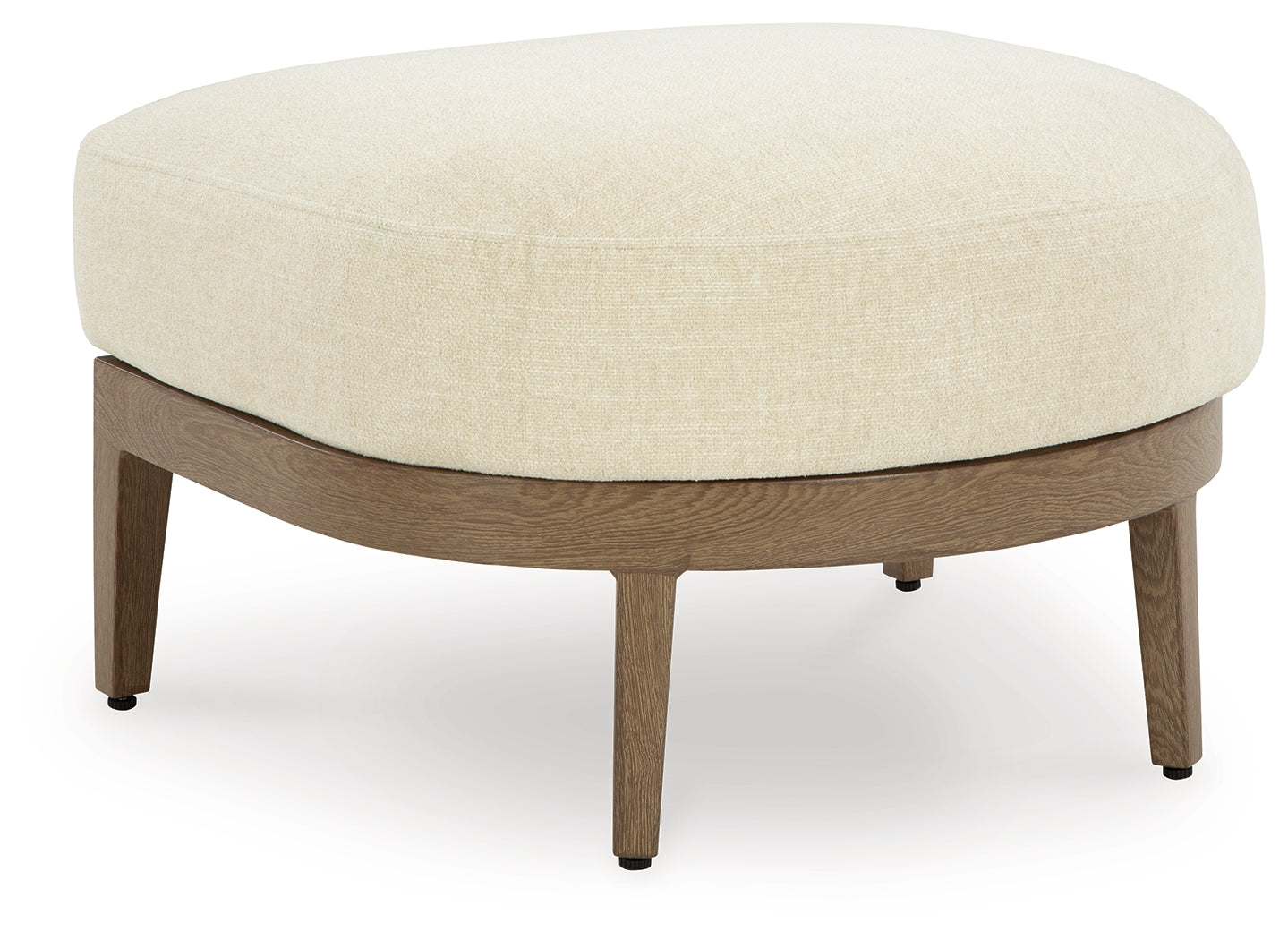 Serene Bay outdoor ottoman head-on view