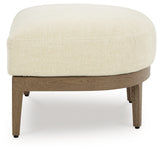 Fabric swatch for Serene Bay outdoor ottoman